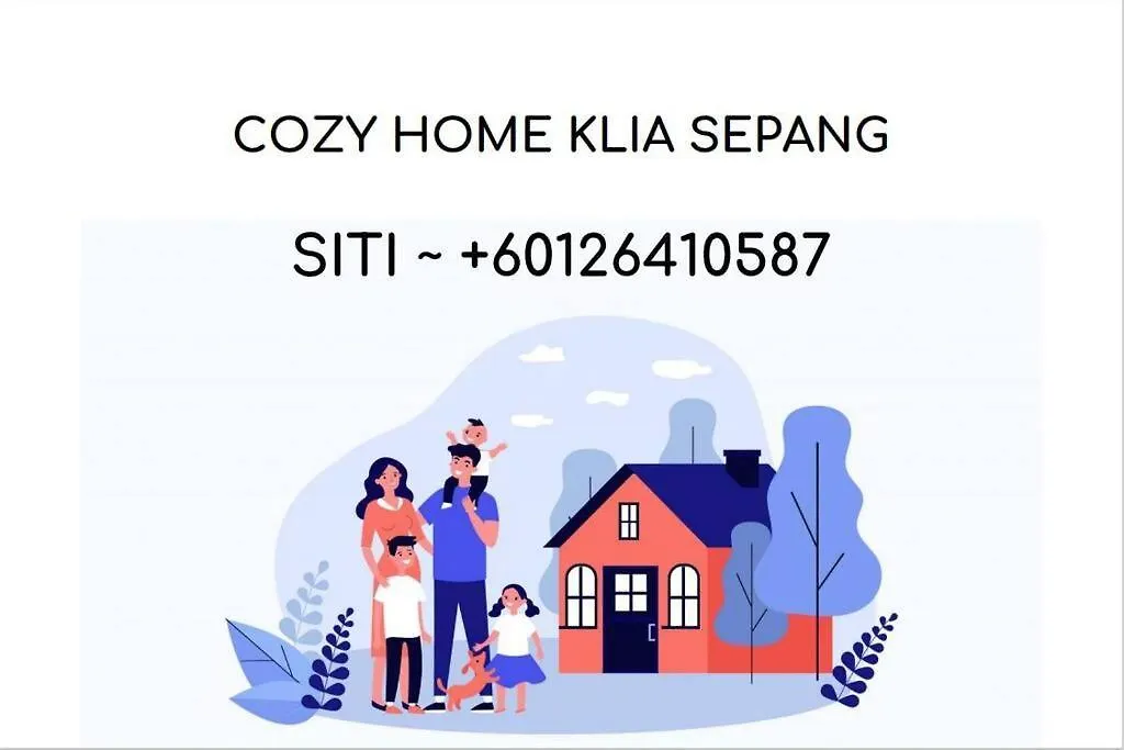 D'Haja 6 Klia Sepang With 3 Ac & Free Wi-Fi Villa Banting  Holiday home